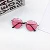 2025 UV400 Protective Glasses Fashion Children's Metal Frame Baby Sunshade Sunglasses Travel New