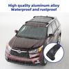 Crossing Rail Roof Rack Car Railing Luggage Crossing Bars Heavy-Duty Aluminum Car Top Luggage Holder Car Crossing Rails Carrier
