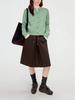 Women's Bright Color Wool Blend Cardigan - Original Fit