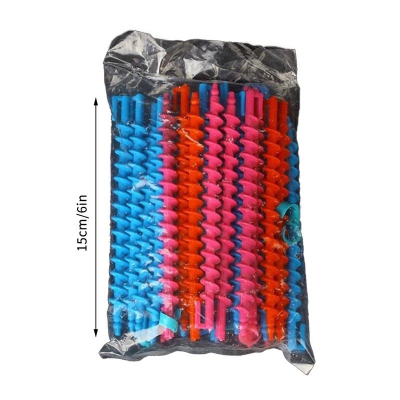 Plastová spirálová natáčka na trvalou za studena, natáčka na vlasy bez tepla, dámské natáčky na kudrnaté vlasy, natáčky na vlasy bez tepla, tyč na studenou trvalou, kadeřnický nástroj pro úpravu vlasů