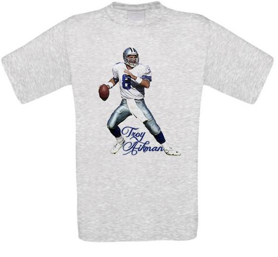 Troy Aikman Dallas American Football T-Shirt XXL