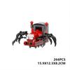 Creative MOC Brick‑based Collectible Figure: Charles the Little Train EXE Mutant Game Spider Train Model