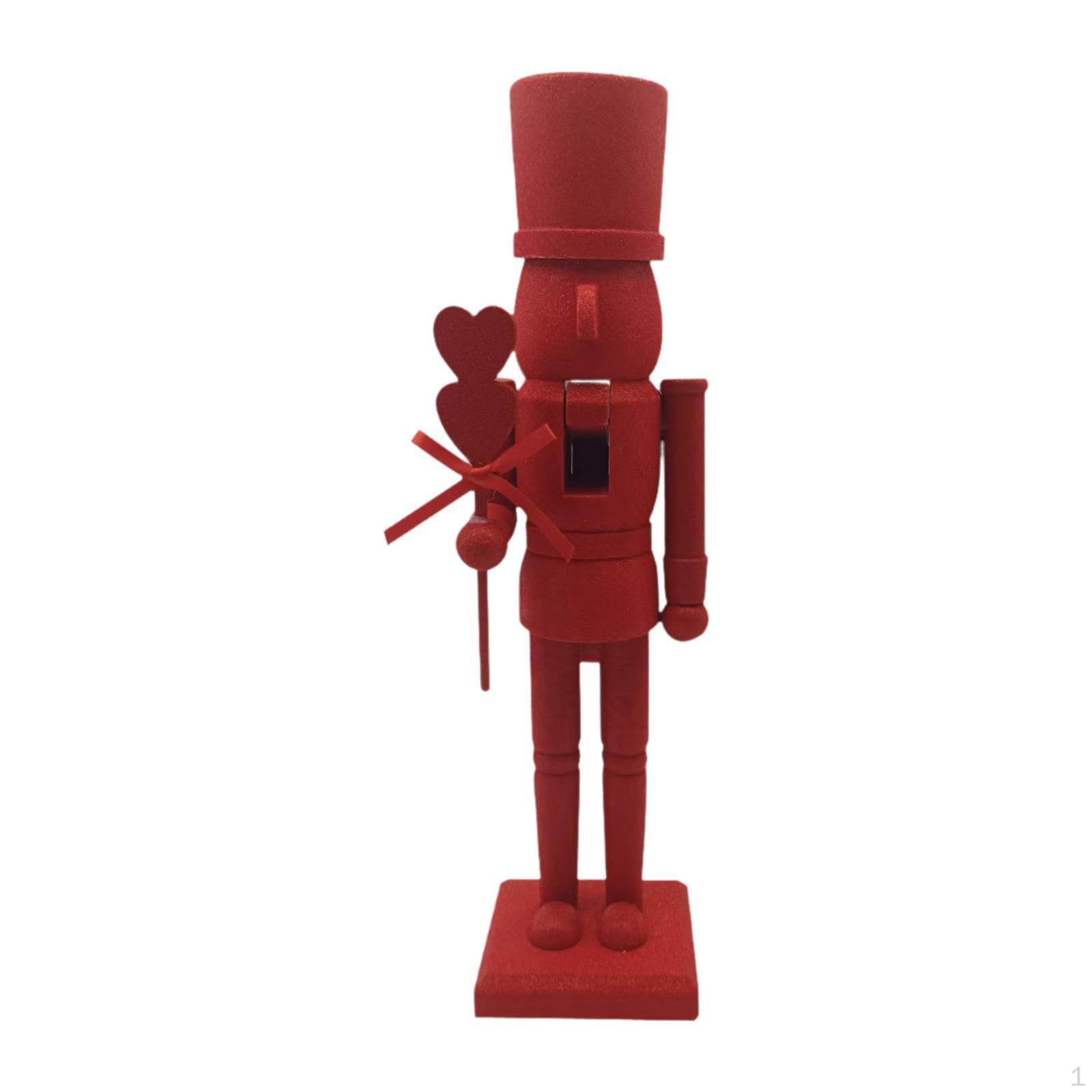 

Рождественский Щелкунчик, Фигурка солдатика, Украшение, для Офиса красный