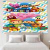 Pocoyo's Colorful Adventure Tapestry Room Decoration Wall Hanging for Living Room Bedroom, Dormitory, Birthday and Christmas Gifts