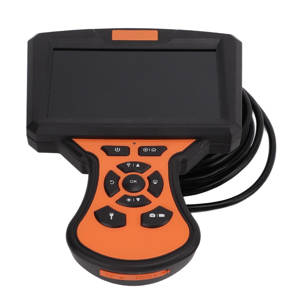 Industrial Endoscope 1080P 2MP Borescope Camera 3X Zoom 8mm Probe Waterproof for Pipe Sewer Drain