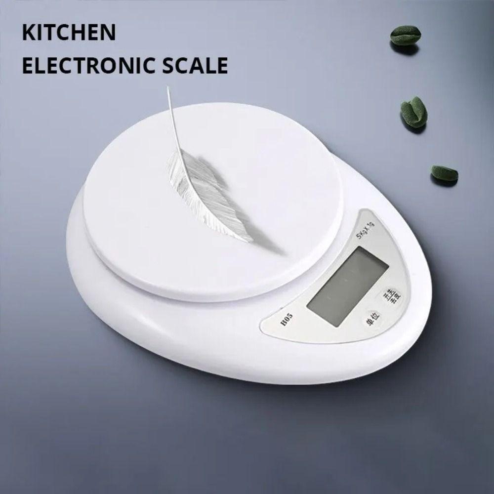 Large LCD Display Kitchen Scale Precise Weight Measuring LED Electronic Scales Coffee