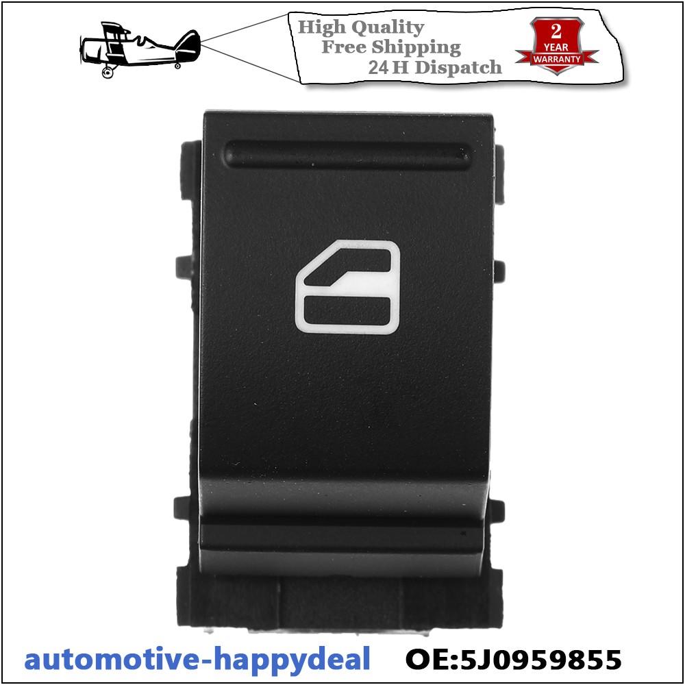 3X Electric Power Window Switch Passenger Side For Skoda Octavia Fabia 5J0959855