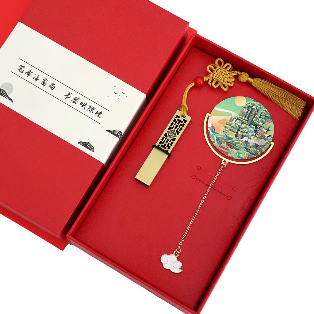 Guizhou Huangguoshu Waterfall Souvenir Bookmark - Jiaxiu Tower Engraved Metal Customization
