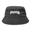 Women Unisex Bucket Hat White Logo Pantera Beach Hatwear Foldable Outdoor Sports Fishing Hat  Ispoti Cap Gift Idea