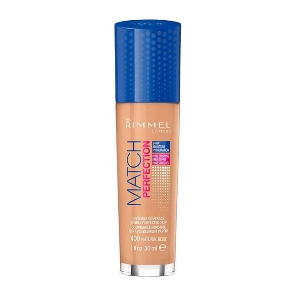 Base De Maquillage Liquide Match Perfection Rimmel London - Couleur:100 - Ivory 30 Ml