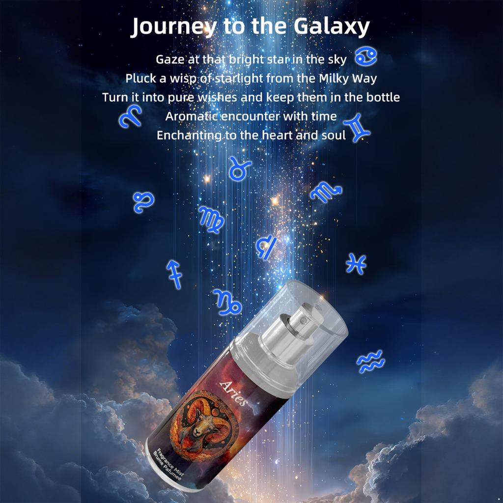 Constellation Night Perfume Spray Floral Fruity Fragrance for Women and Men Elegant Unisex Scent for Halloween Parties Date Night