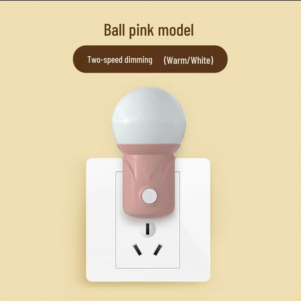 LED Nightlight with Switch for Bedroom: Dreamy Baby Feeding & Wake-Up Light