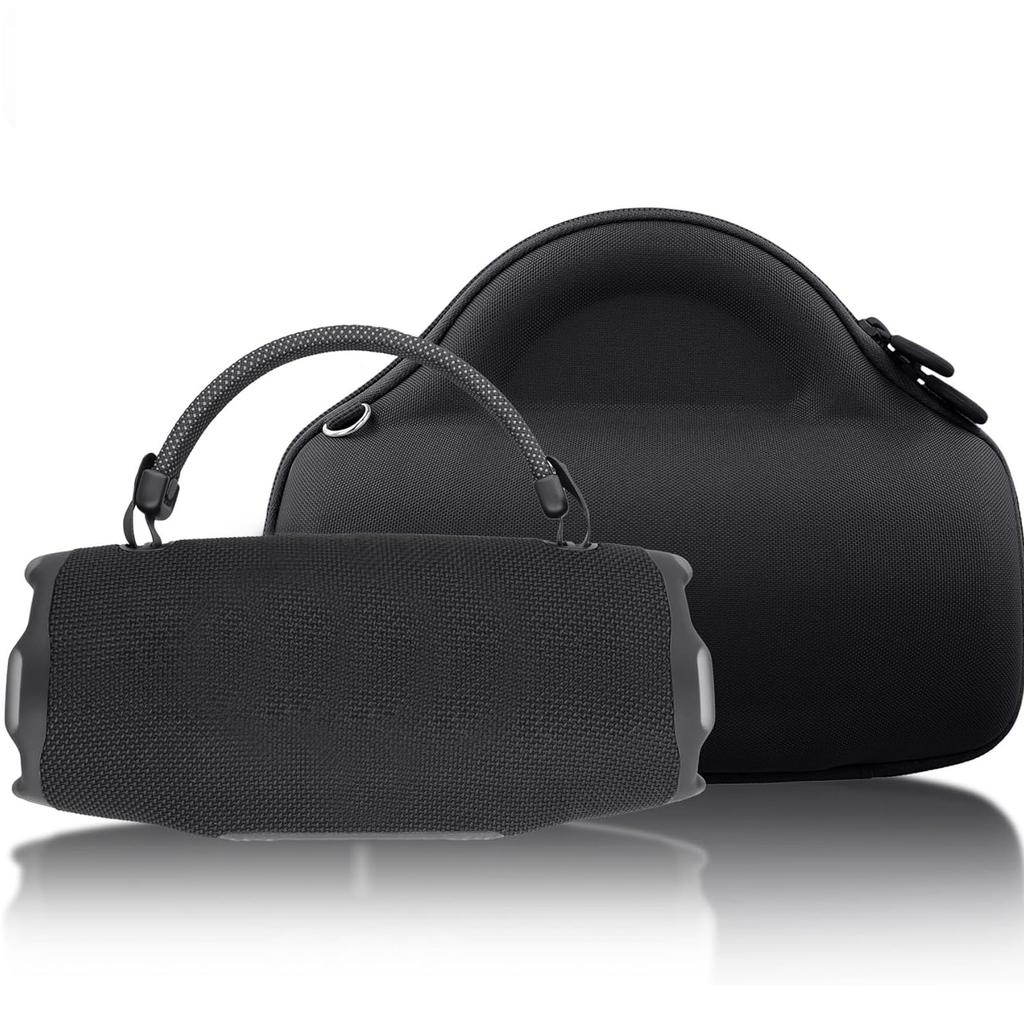 Portable Speaker Case Fit for Charge 6 5 Speaker Carrying Water Proof Protective Hard Travel Bag wit