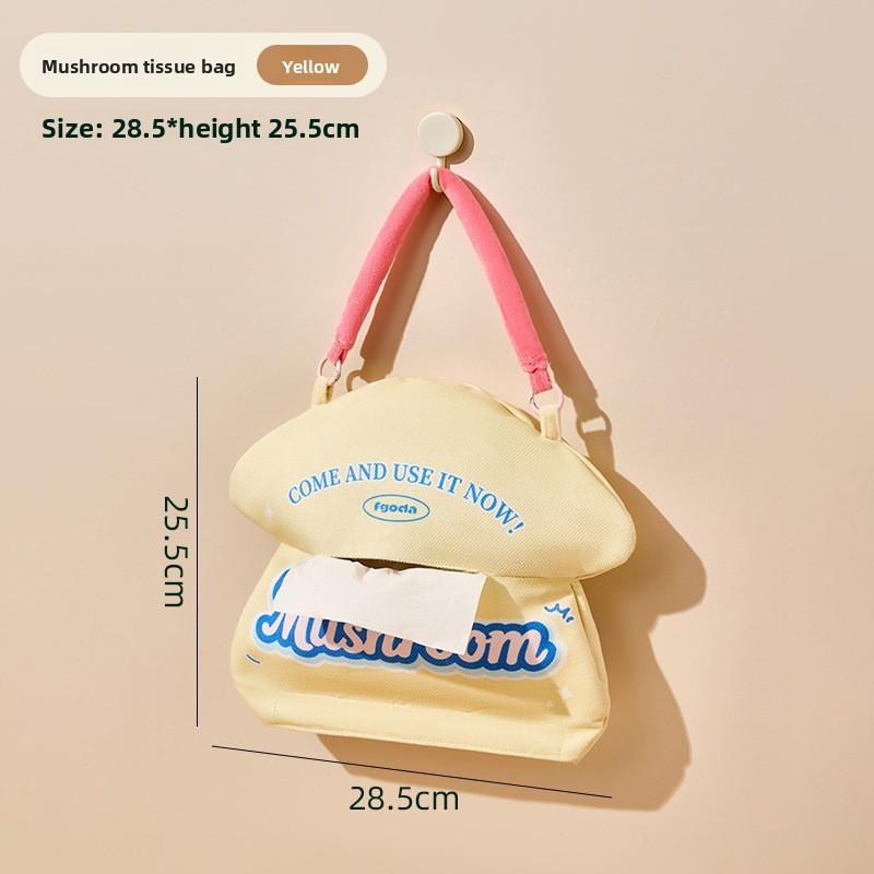 Modern Cube Tissue Holder For Bedroom And Car Indoor Storage With Hanging Design For Home Use