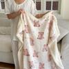 Winter Thick Milk Fleece Blanket Office Nap Sofa Bed Kids Students
