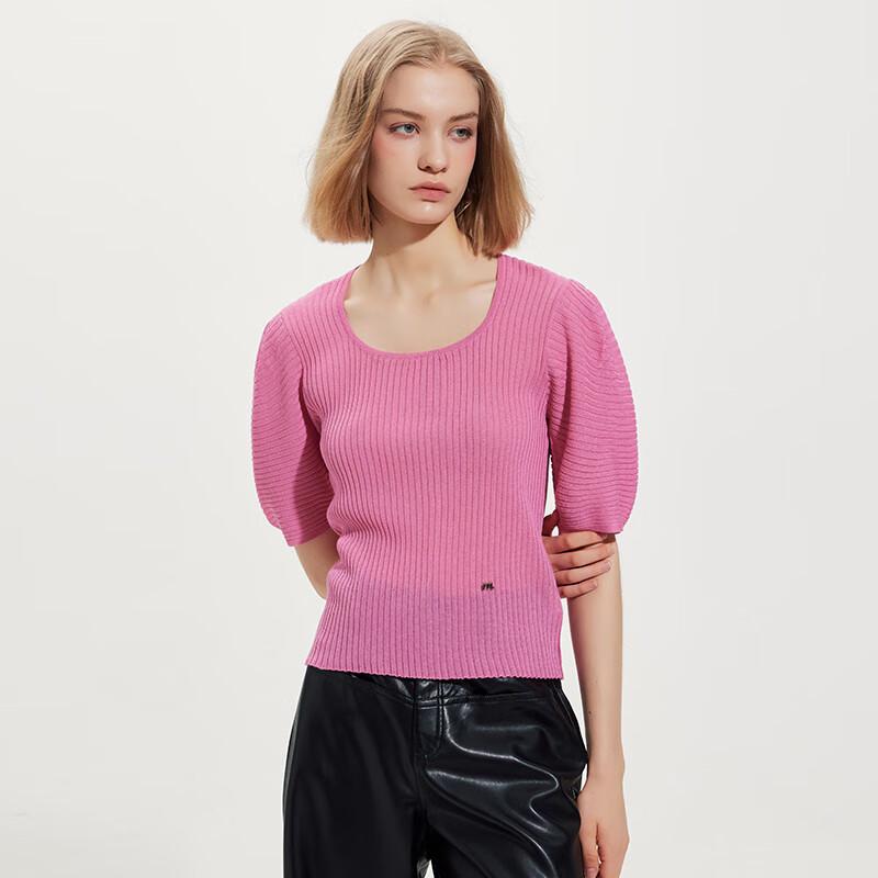 TATO Women's Versatile Short-Sleeve Knit Sweater