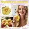 Yolk-shaped Rice Ball -toy, Egg-shaped Viral Imitation -oy, TPR Stress-relief Toy
