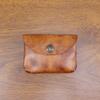 Handmade Coloring, Simple and Creative Vegetable Tanned Pickup Bag, Coin Purse, Change Card Bag, Cowhide