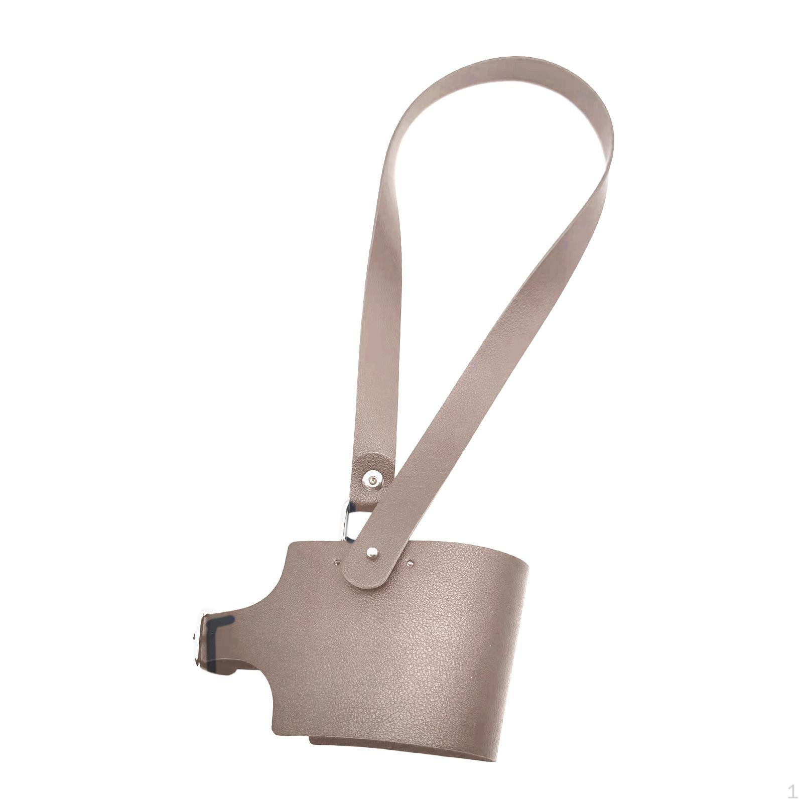 

Water Bottle Hand Strap Sling Adjustable Carrier Bag Tumbler Holder for Walking рожевий