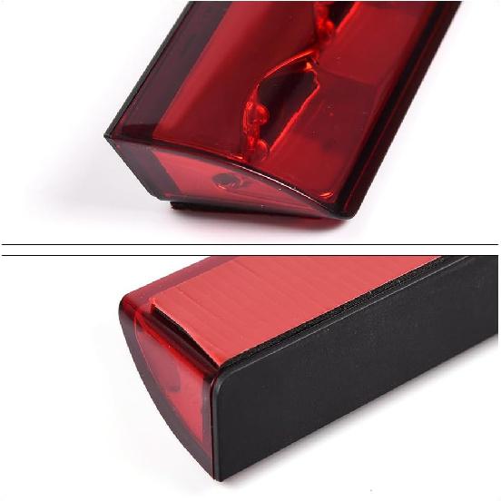 G-PLUS Red Lens LED 3Rd Brake Light Fit Leer, ARE, Century, Jason And Astro LED Recessed 3Rd Third Brake Light Lamp AT-LED-36R Chrome Housing
