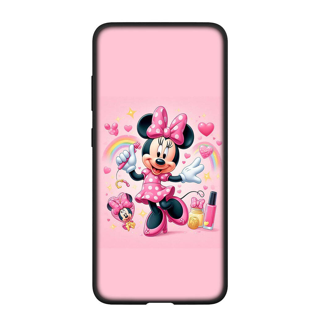 Phone Case for iPhone 17 16 15 Xiaomi Poco F8 F7 X7 X6 M8 C85 C75 C71 Redmi Note 14 13 12 11 Pro Max A3 A4 14C 13C 15C Anime Minnie Mouse Pink Cover