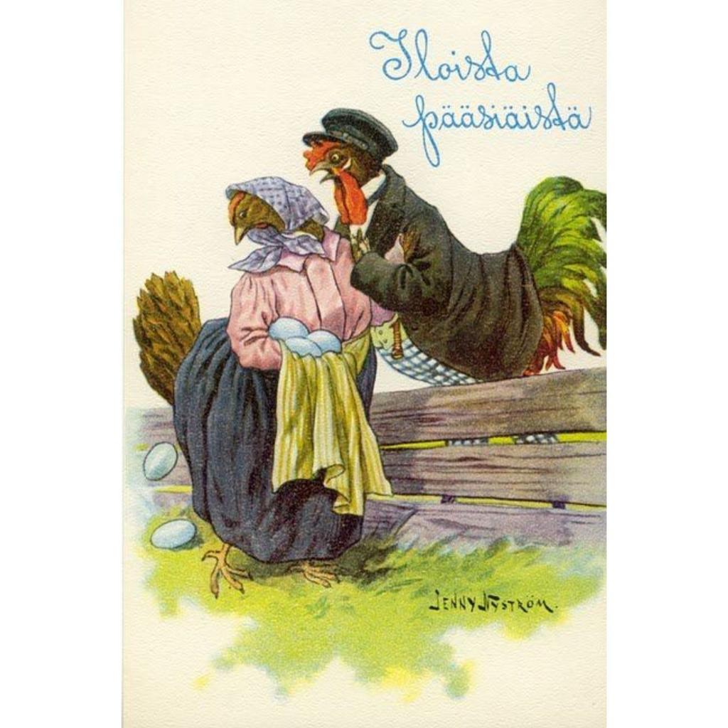 Easter Metal Wall Art Decor Vintage Cartoon Bunny Rabbit Rustic Tin Sign Home