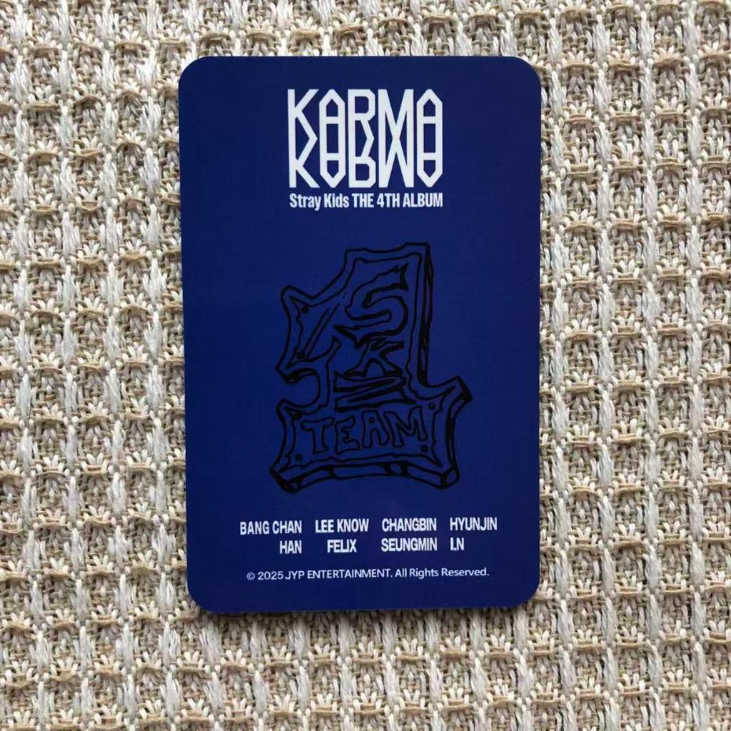 [USED] Straykids KARMA Pop-Up Uniform Ien Trading Card