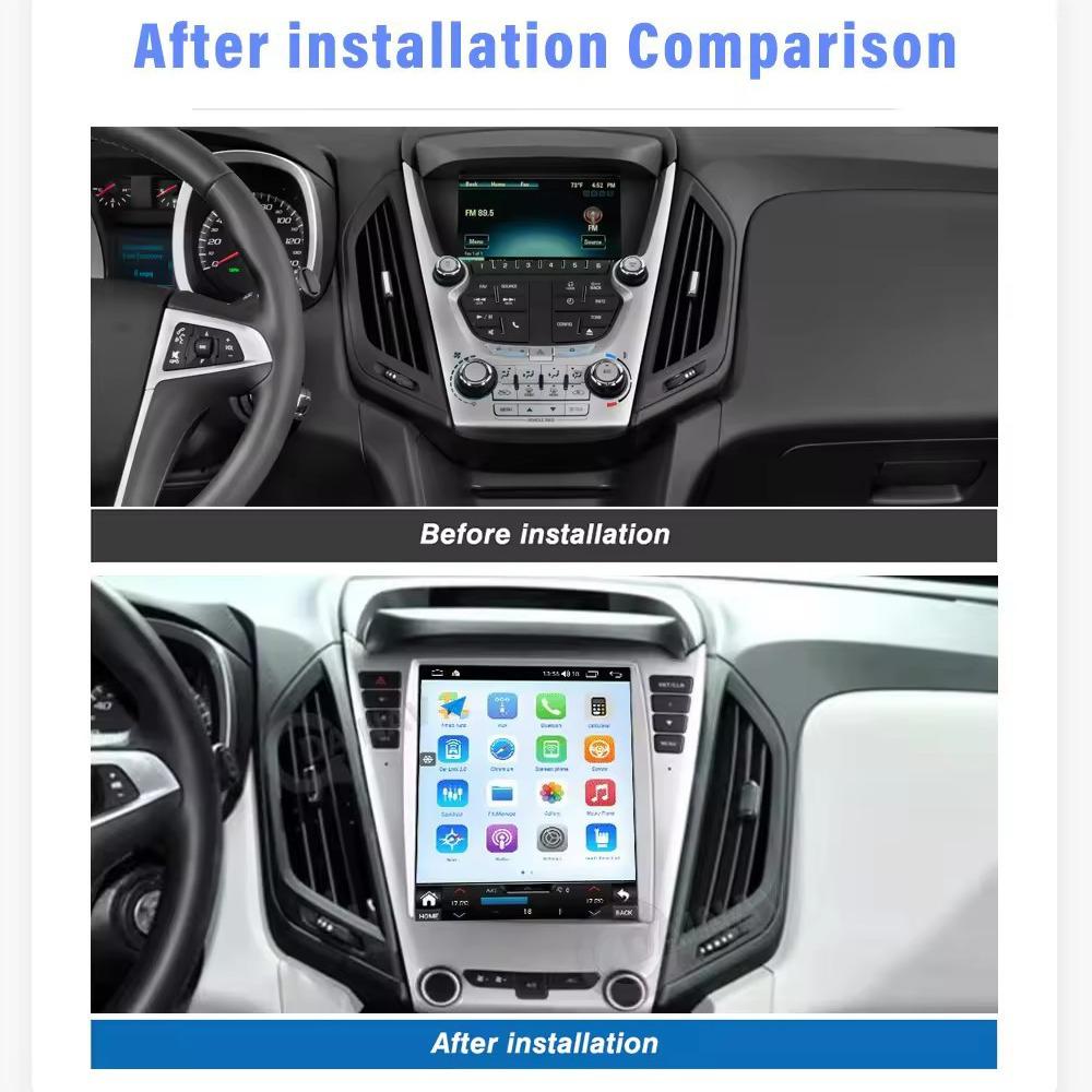 GMC Chevy Equinox 2010-2017 9.7" Android Navigation Vertical Screen System