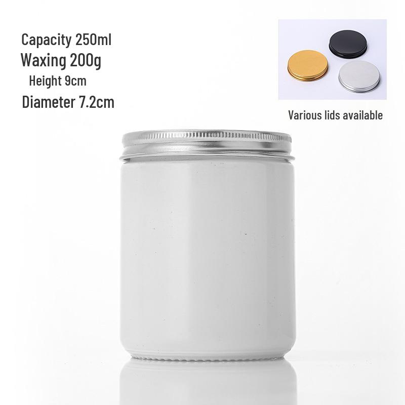 Glass Tea-Colored Aromatherapy Candle Holder and Cup Set