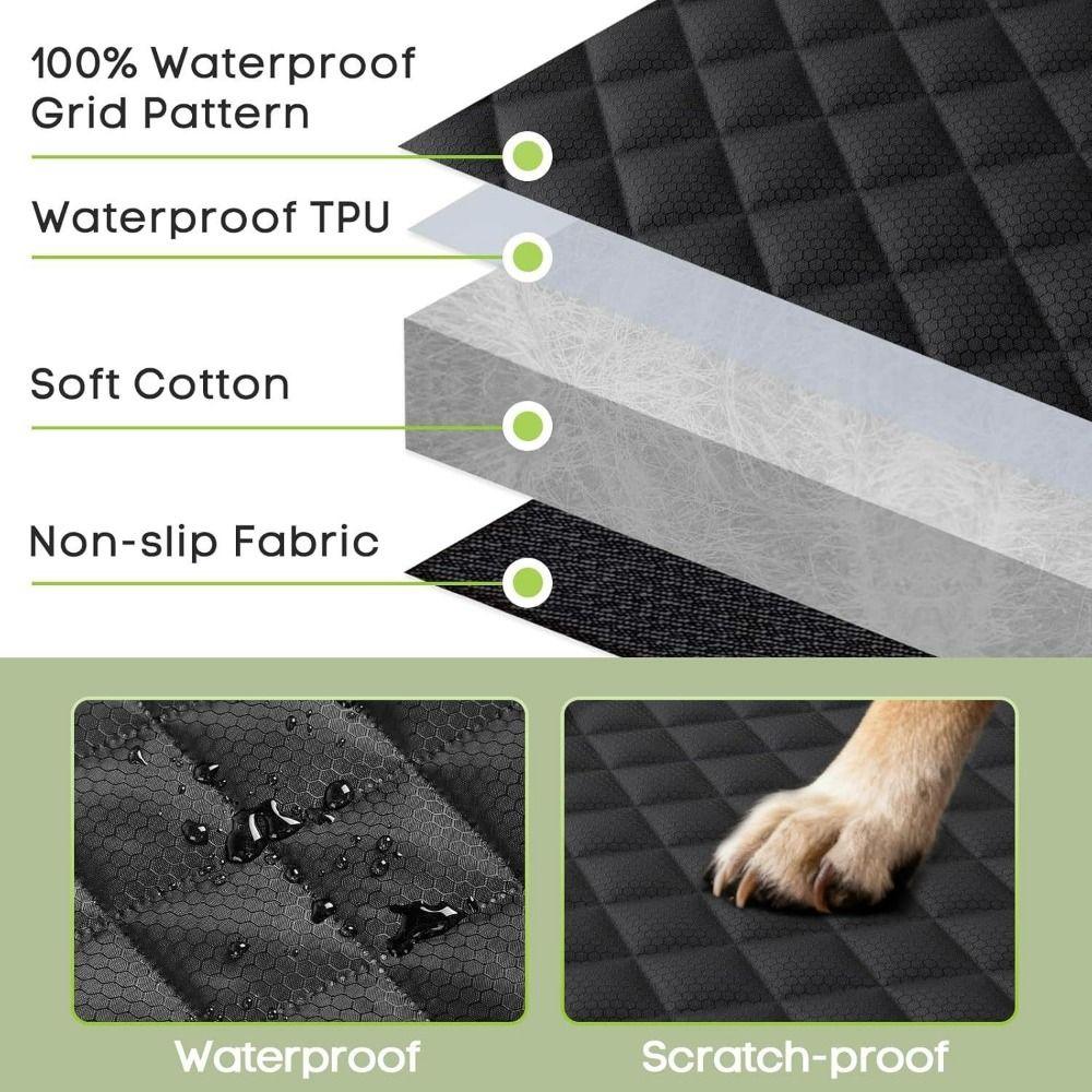 Wear-resistant Pet Car Seat Cover Waterproof Pet Seat Protector Car Pet Cushion Mat Vehicle