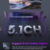 PS5/PS4 To Speaker HDMI Audio Splitter 4K 60Hz 2.0 with Optical Fiber, AUX & ARC Support