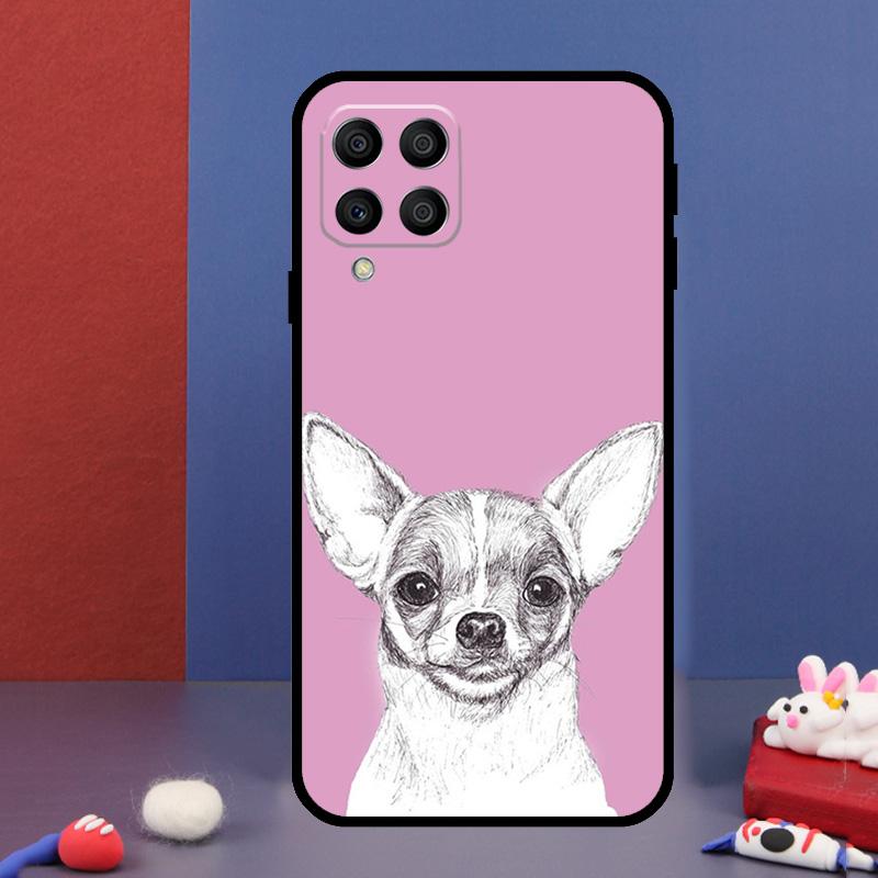 Chihuahua Hund Für Samsung Galaxy M12 M13 M33 M23 M53 M15 M55 M31 M51 M14 M34 M54 M20 M32 M52 Handyhülle