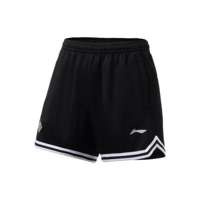 Breathable Basketball Shorts With Elastic Waistband Men Shorts Black AAPT043-1