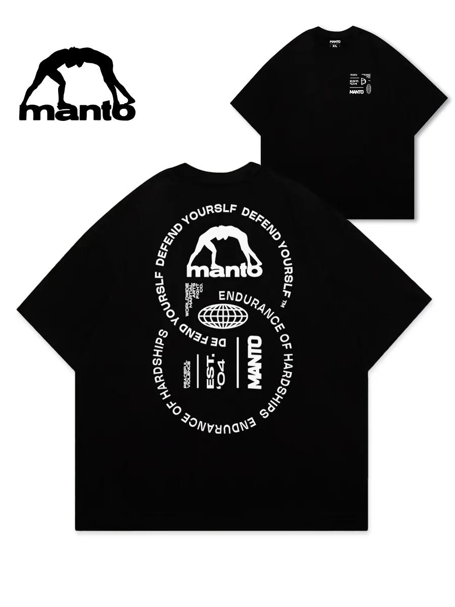 T-shirt with Slavs Runes Rus print S