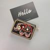 Ethnic Style Card Holder - Multi-layer Premium Hand-feel Vintage Delicate Beaded Zipper Pocket