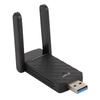 Wireless USB Adapter 1800Mbps 3Dbi High Gain Dual Antennas 2.4G 5.8GHz Network Adapter for Desktop P