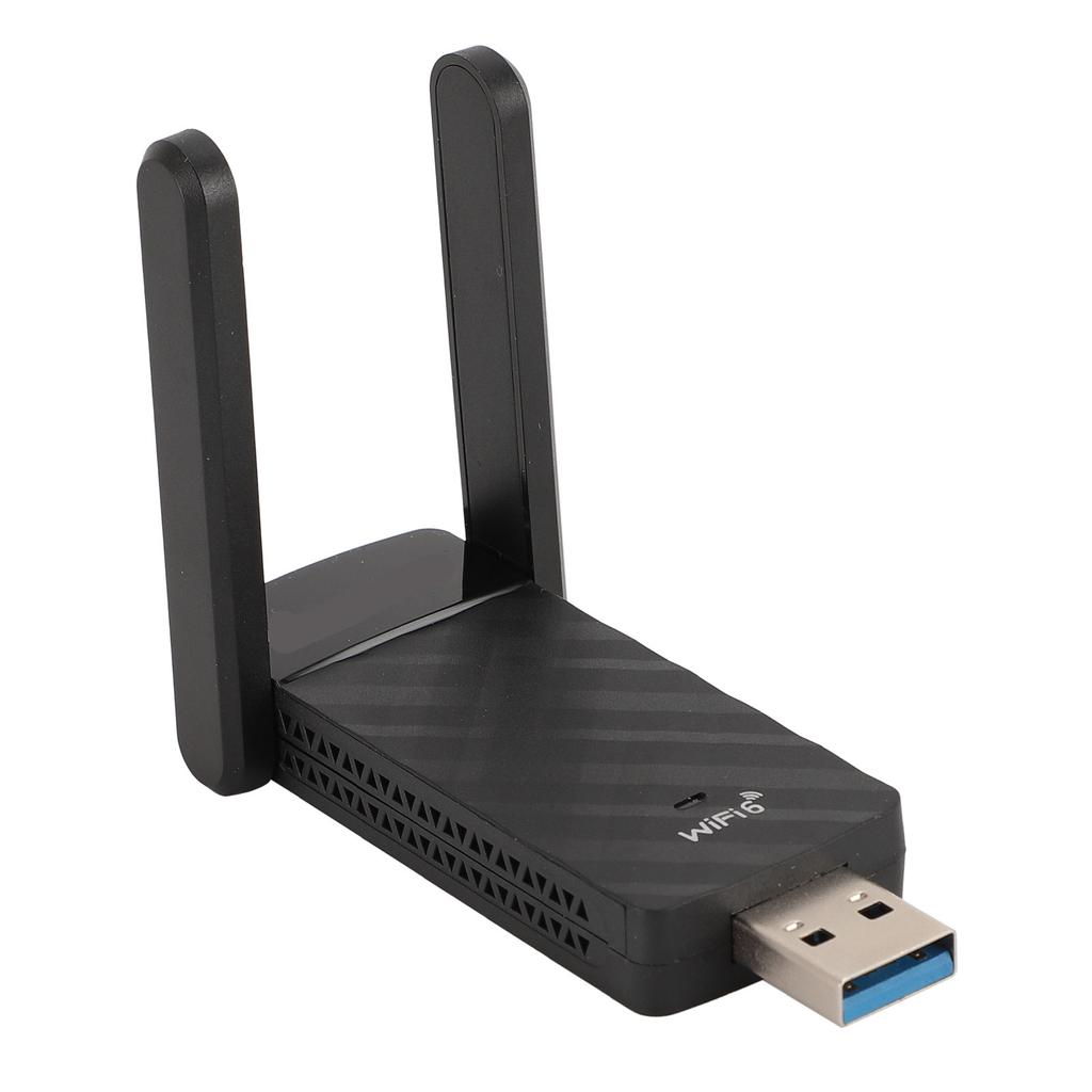 Wireless USB Adapter 1800Mbps 3Dbi High Gain Dual Antennas 2.4G 5.8GHz Network Adapter for Desktop P
