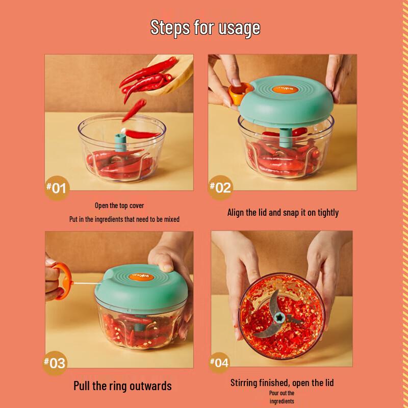 Little Bear Manual Garlic Mincer and Masher