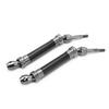 Detachable Front Drive Shaft Assembly for Traxxas Slash Rustler Vxl 4x4 4wd 110 RC CarBlack