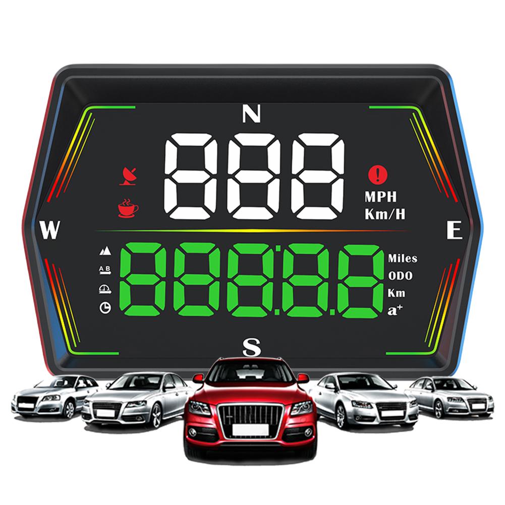 Universal Digital Speedometer GPS Speed Meter for All Car Truck Plug and Play Auto Part Head Up Display GPS HUD Digital Speedome