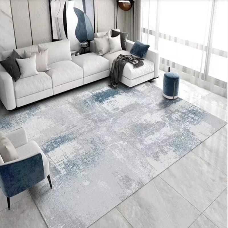 Modern Minimalist Carpets for Living Room Japanese-style Bedroom Decor Abstract Carpet Home Grey Floor Mat Study Large Area Rug