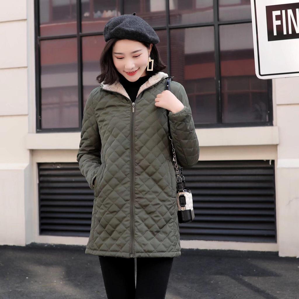 Women Jacket Winter Hooded Casual Cotton Jacket Winter Coat Women's