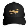 De Havilland DH Tiger Moth British WW Airplane Baseball Cap Sunscreen Luxury Brand Hat Unisex Luxury Tea Hat Unisex Caps Womens