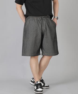 Seinteukeulu Fatigue Shorts Efs-348 Gray Black Denim