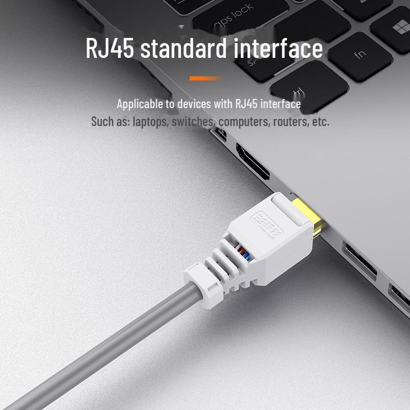 Conector de rețea cristal CAT.5b de calitate inginerească fără scule
