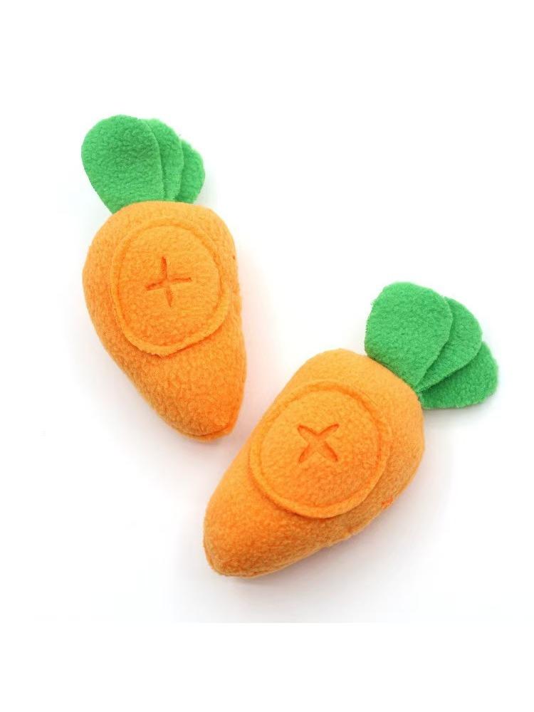 

Игрушка для питомца «Скрытая морковка» для собак и кошек, универсальная звуковая игрушка 13 5 оранжевый