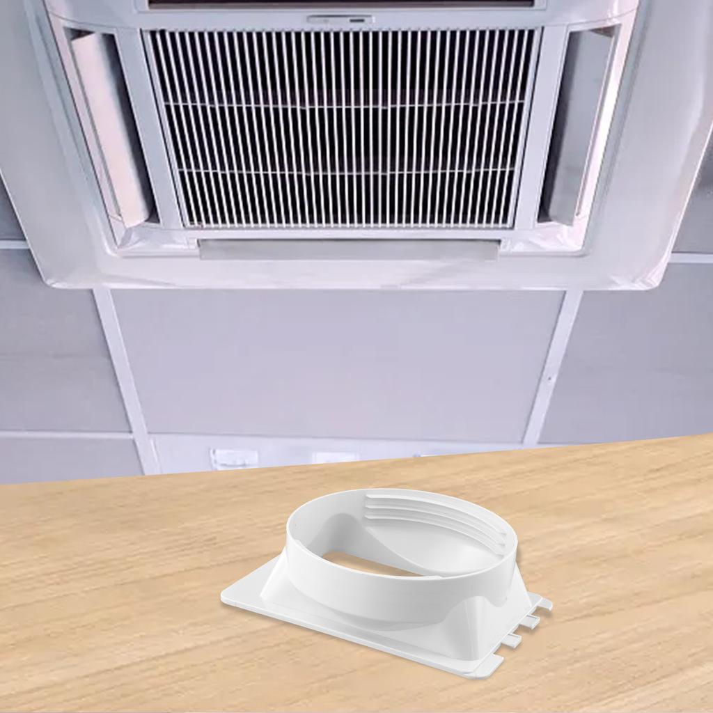 Złącze Rury Wydechowej 15cm Adapter Kanału Klimatyzatora Złącze Interfejsu Węża Rury Wydechowej Klimatyzatora Przenośnego