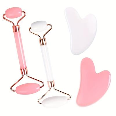 Gua Sha Board, Archenger, Body Beauty Resin masszázskészlet, Arc Szem Nyak Testizom ellazítása, Finom vonalak és ráncok enyhítése