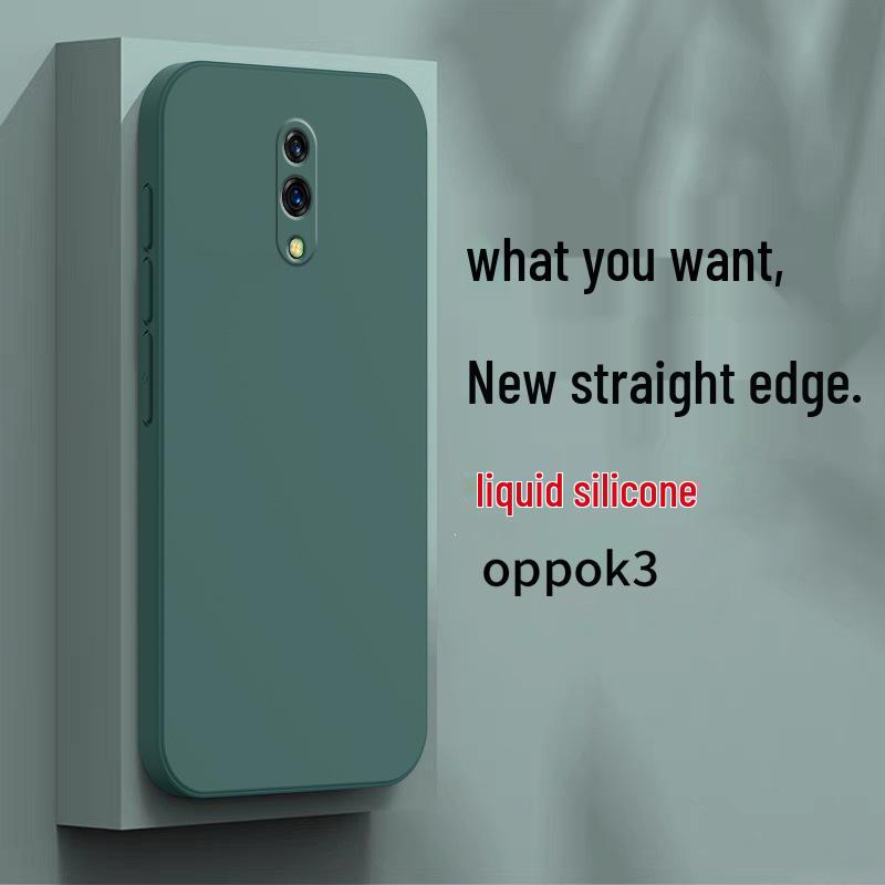 OPPO K3 Liquid Silicone Phone Case, Full Edge Protection, New Model