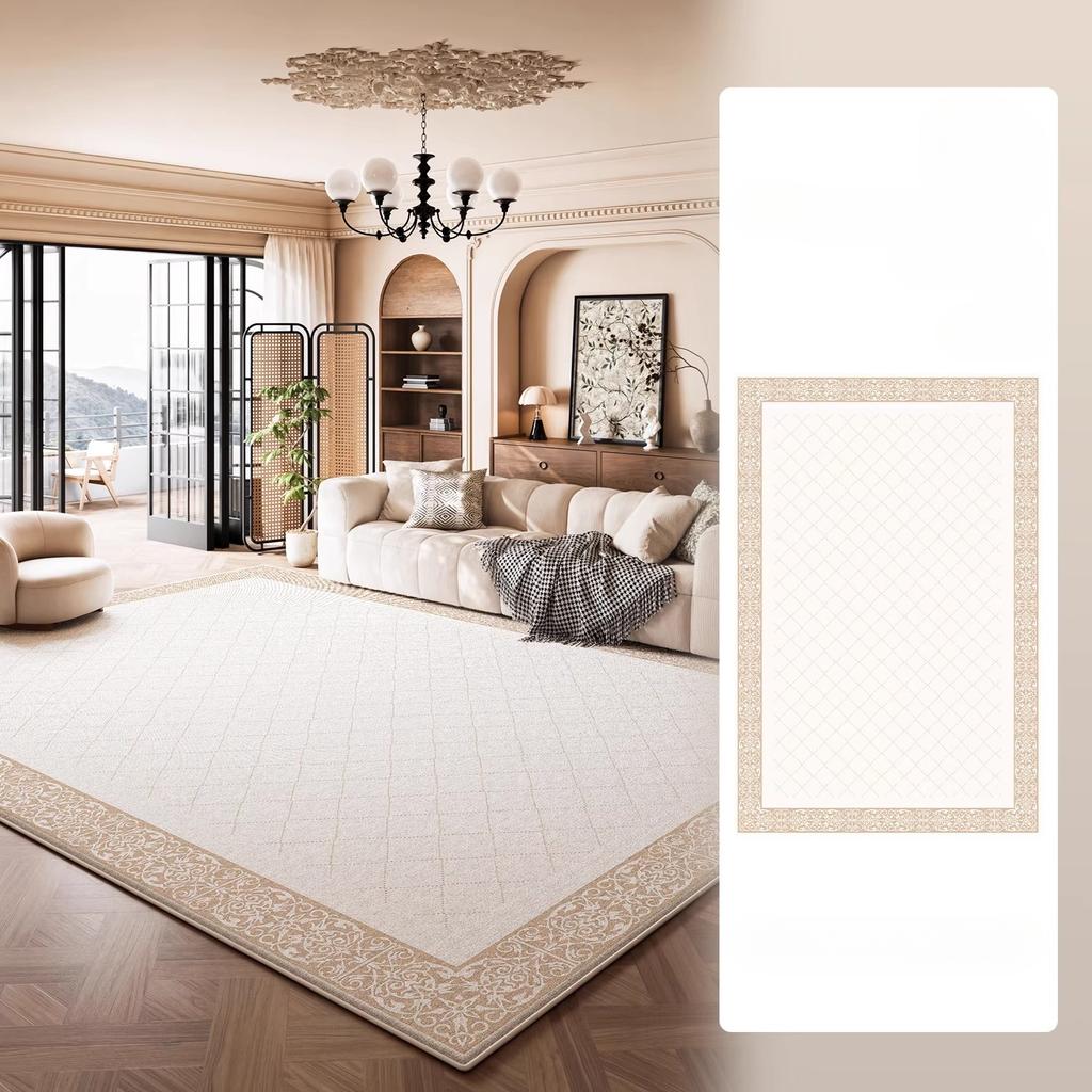 Modern Style Bedroom Decor Large Carpet Thick Plush Carpets for Living Room Fluffy Soft Lounge Floor Mat Washable Cloakroom Rug